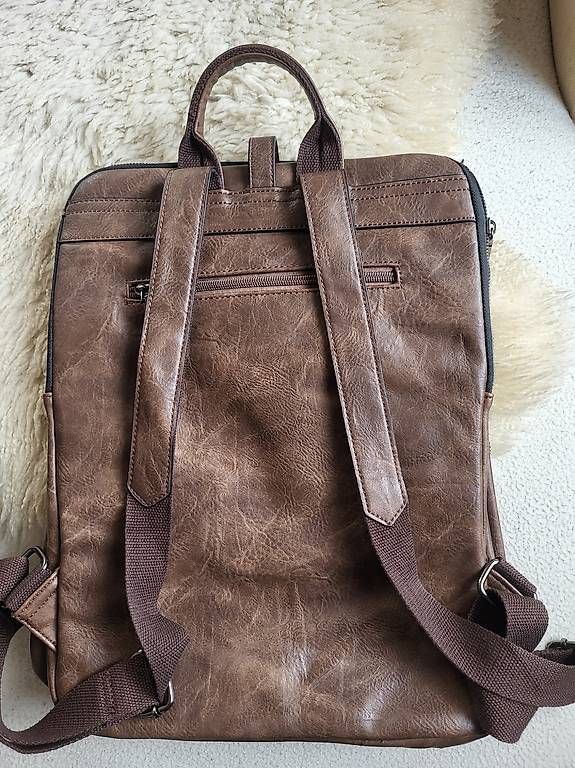 Zaini: Lederrucksack Ledertasche Laptop Neuware – Nuovo (secondo la descrizione) da Oberglatt ZH venduto da watchkurt 4
