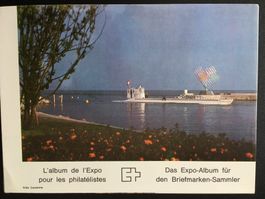 EXPO 1964 Album mit BM 1939 + 1964 + 2002 Stempel LS + Ouchy
