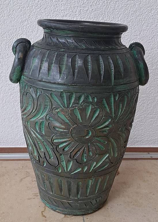 Vasi & Recipienti: Wunderschöne Keramik-Bodenvase, 45 cm hoch, – Usato da Waltenschwil venduto da ber_6rk8