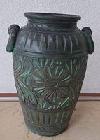 Wunderschöne Keramik-Bodenvase, 45 cm hoch,