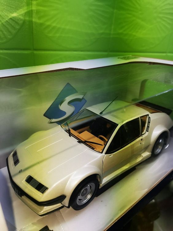 Alpine A310 Miniature Ottomobile 1/18 Blanche - Pack GT - Résine, Boîte Fermée
