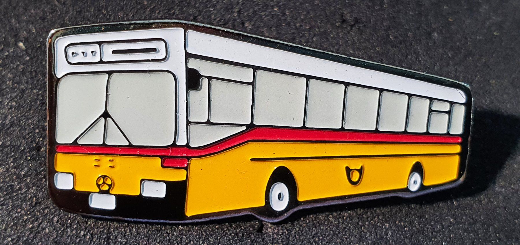 Mercedes-Benz Placchette & Badge: CC753 - Pin PTT Postauto Mercedes – Usato da Reinach BL venduto da Boston-Verkauf