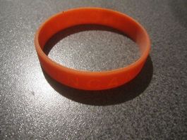 Armband orange, Aufdruck INCANTARE