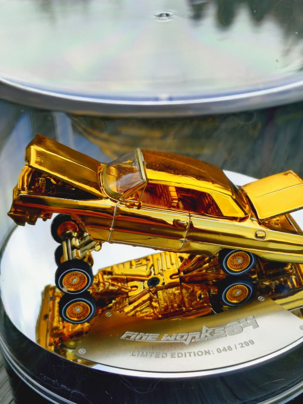 Hot Wheels Modellini d'auto: 1/64 Impala Lowrider Diecast – Nuovo e nell'imballaggio originale da Zürich venduto da DiecastDude 1