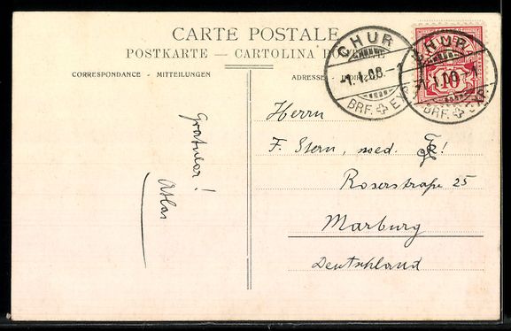 Cartes postales: AK Chur, Obertor – D'occasion à Berlin par bartko-reher 1
