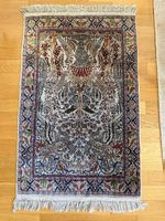 Hereke Seidenteppich 100 x 63 cm - TOPZUSTAND