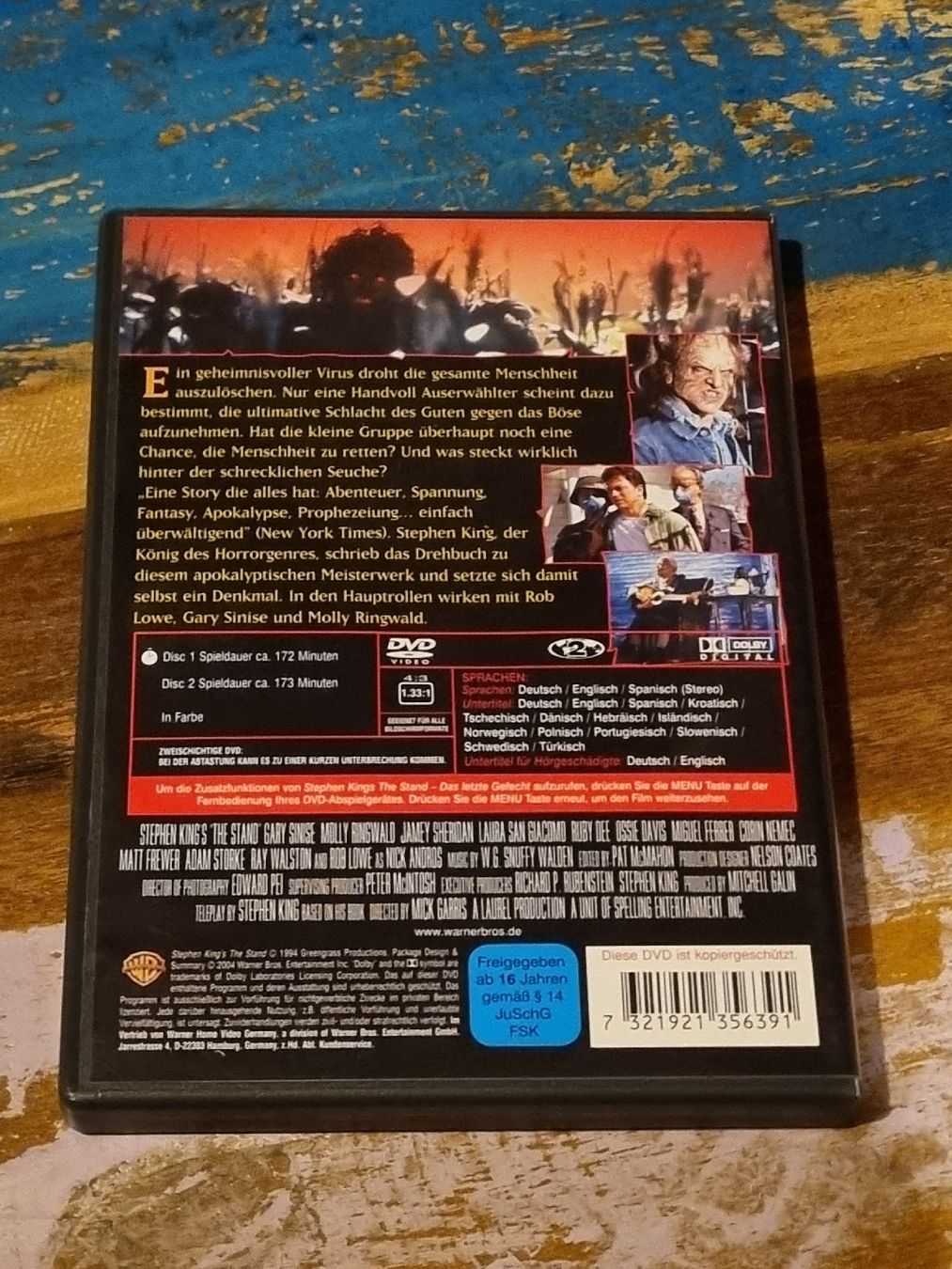Tutti i DVDs: Stephen Kings The Stand, DVD Horror – Usato da Winterthur venduto da Belzarek 1