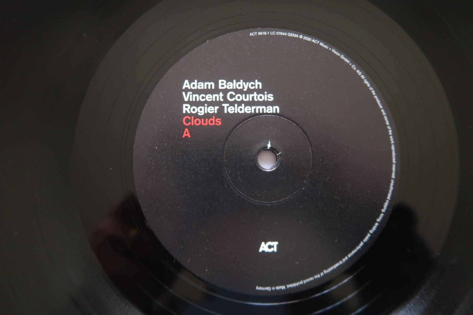 Dischi in vinile: BALDYCH - COURTOIS - TELDERMAN - CLOUDS - 180gr VINYL LP – Usato da Basel venduto da Patiscat 2