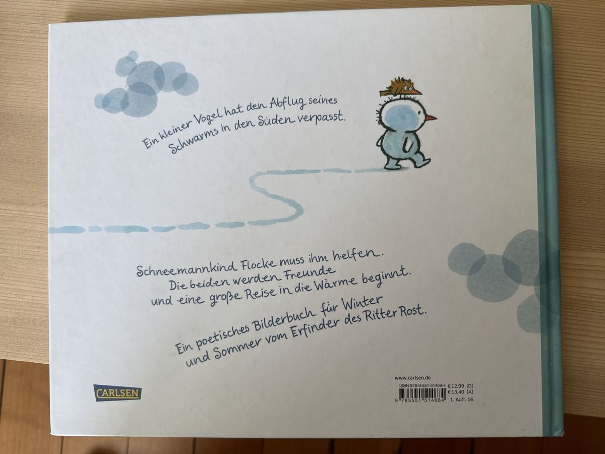 Libri: Das Schneemannkind auf Reisen – Usato da Bremgarten b. Bern venduto da eblake 3