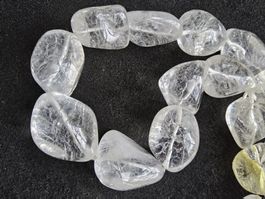 Echte Bergkristall Halskette Collier, Rar und wertvoll