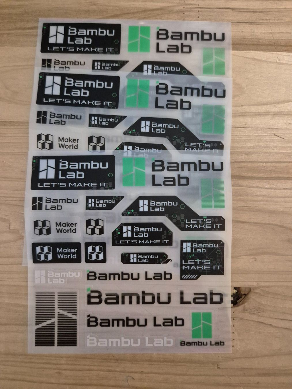 Sticker: 3 Bambu Lab Stickers – Nuovo (secondo la descrizione) da Rickenbach b. Wil venduto da agu_6jgz 1
