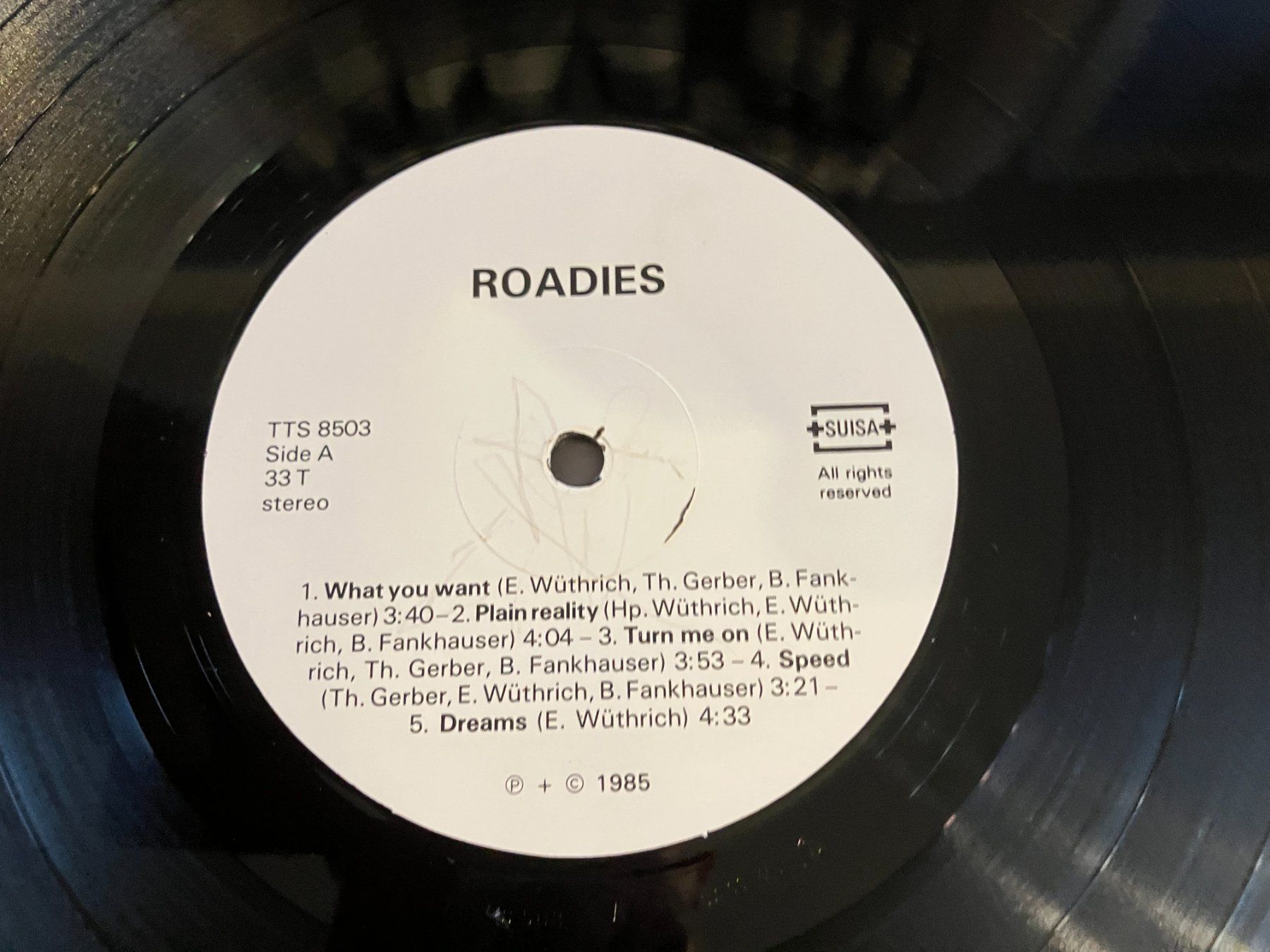 Dischi in vinile: Roadies – Usato da Aarwangen venduto da Jukebox3 6