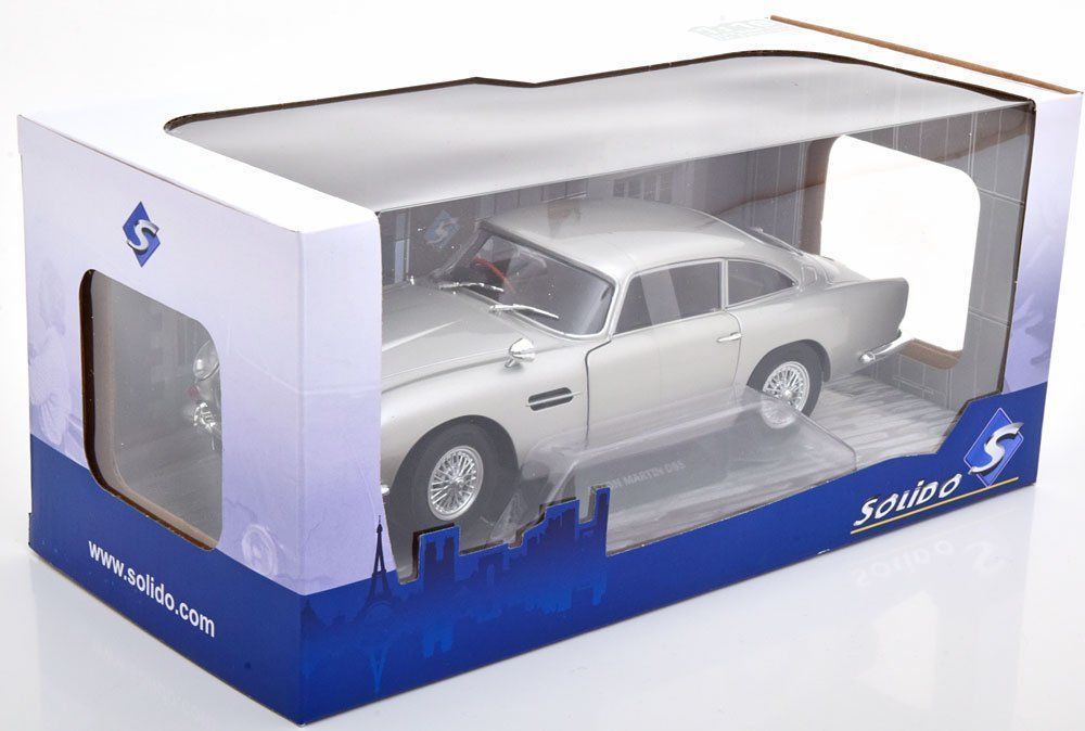 Aston Martin Modellautos: ASTON MARTIN DB5 1964 SILBER 1:18 SOLIDO – Neu und originalverpackt aus Suhr von Moebelsiralfred 4