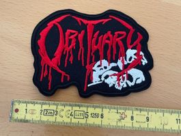 Obituary Patch Sticker Aufnäher Metal Rock Band