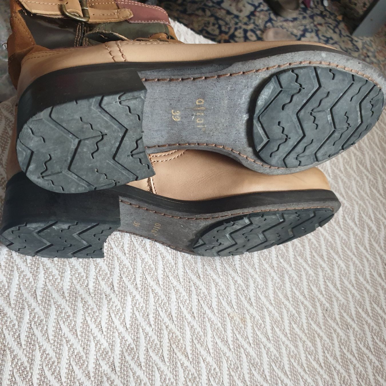 Damenschuhe: Lederstiefelette Hr. 39 – Neu (gemäss Beschreibung) aus Frenkendorf von Moon111 3