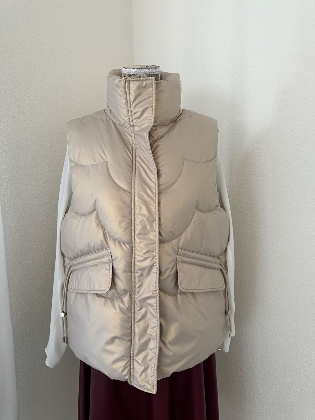 Gilet & Giacche senza maniche: Weste Gilet - beige – Nuovo e nell'imballaggio originale da Alpnach Dorf venduto da ljusja 2