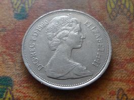 ROYAUME-UNI  10 Pence  1980