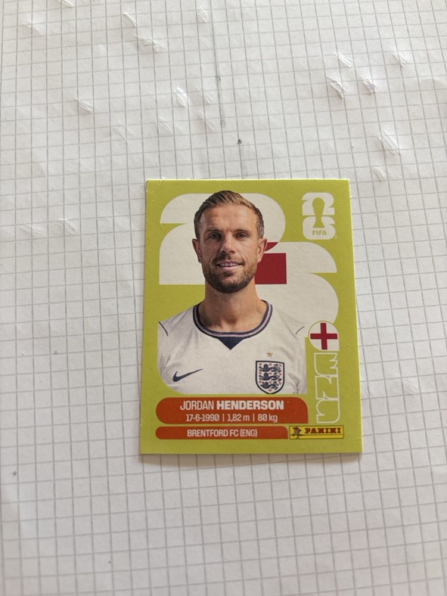 Panini Cartes à collectionner: Panini ENG9 – Neuf (Voir description) à Rechthalten par Thierry_89