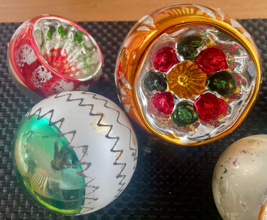 Antike Weihnachtskugeln, Glas, Christbaumschmuck (Gebraucht) in Zuerich für CHF 40 – mit Lieferung auf Ricardo kaufen