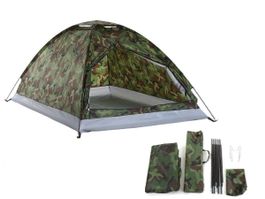 CAMOUFLAGE CAMPING ZELT - TARNZELT - STRANDZELT 2 PERSONEN