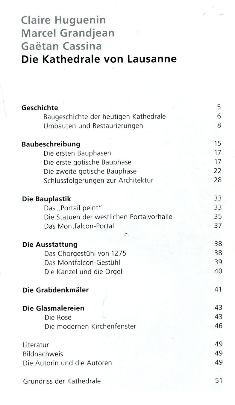 Bücher: Lausanne, Kathedrale, Kunstführer – Gebraucht aus Aarau von Elmaar41 2