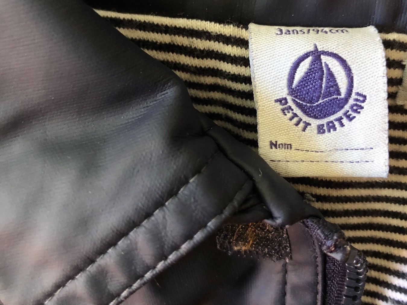 Petit Bateau Vestes & Manteaux: Petit Bateau Regenjacke Gr. 3 ans/ 94 – D'occasion à Grellingen par dinge 2