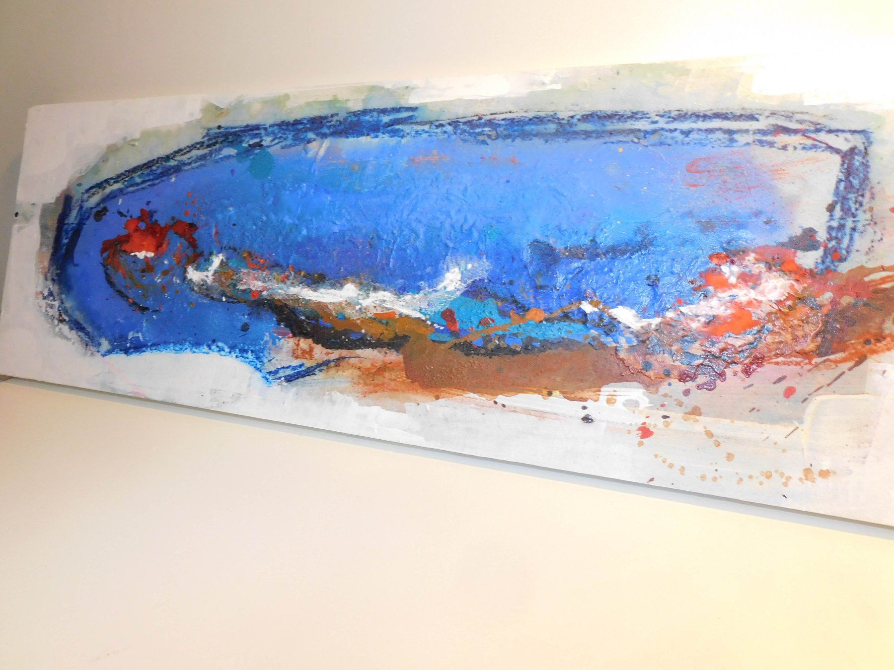 Dipinti: Kunst Ölgemälde gespachtelt signiert – Usato da Sursee venduto da 76 4