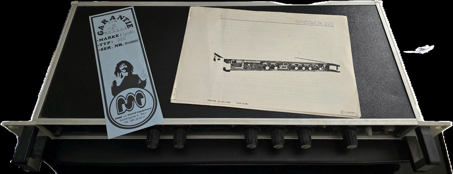 Strumenti musicali: Synton Syntovox 222 Analog Vocoder – Difettoso da Mühleberg venduto da Alzibe