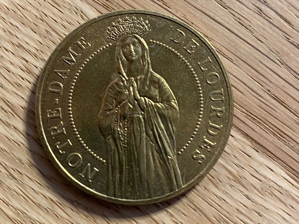 Médailles: Notre Dame Sainte Bernadette Jeton – D'occasion à Vilters par Zwaergli13