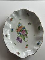 Herend Porzellan Schale Blumenmuster 1943(I31)