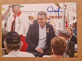 Ignazio Cassis original signierte Autogrammkarte