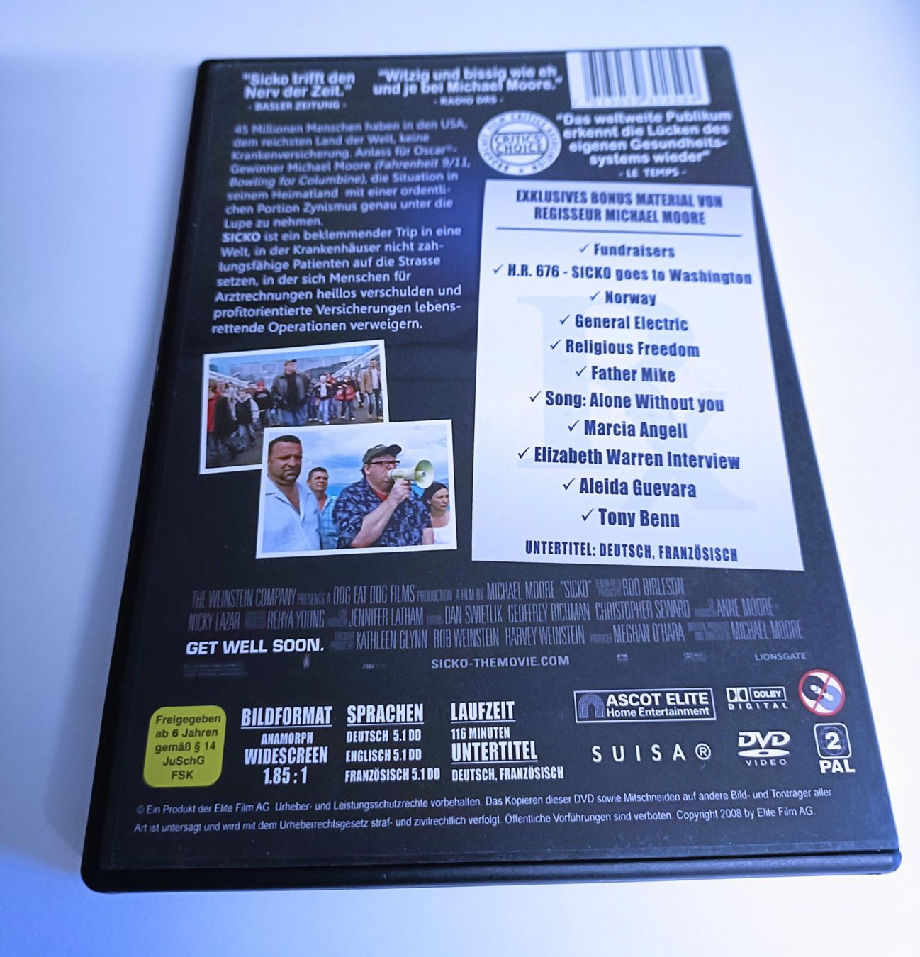 Alle DVDs: DVD Sicko – Gebraucht aus Köniz von Movieportal007 1
