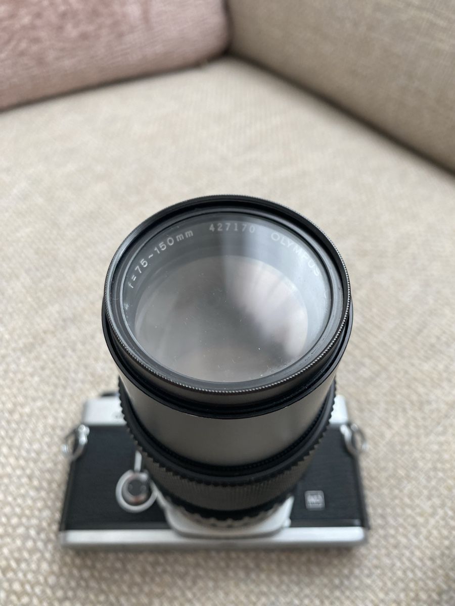 Olympus Fotocamera: Set Olympus OM-2n Argentique + Objectif 75-150mm + Flash T20 – Usato da Cressier NE venduto da ste_7stj 3