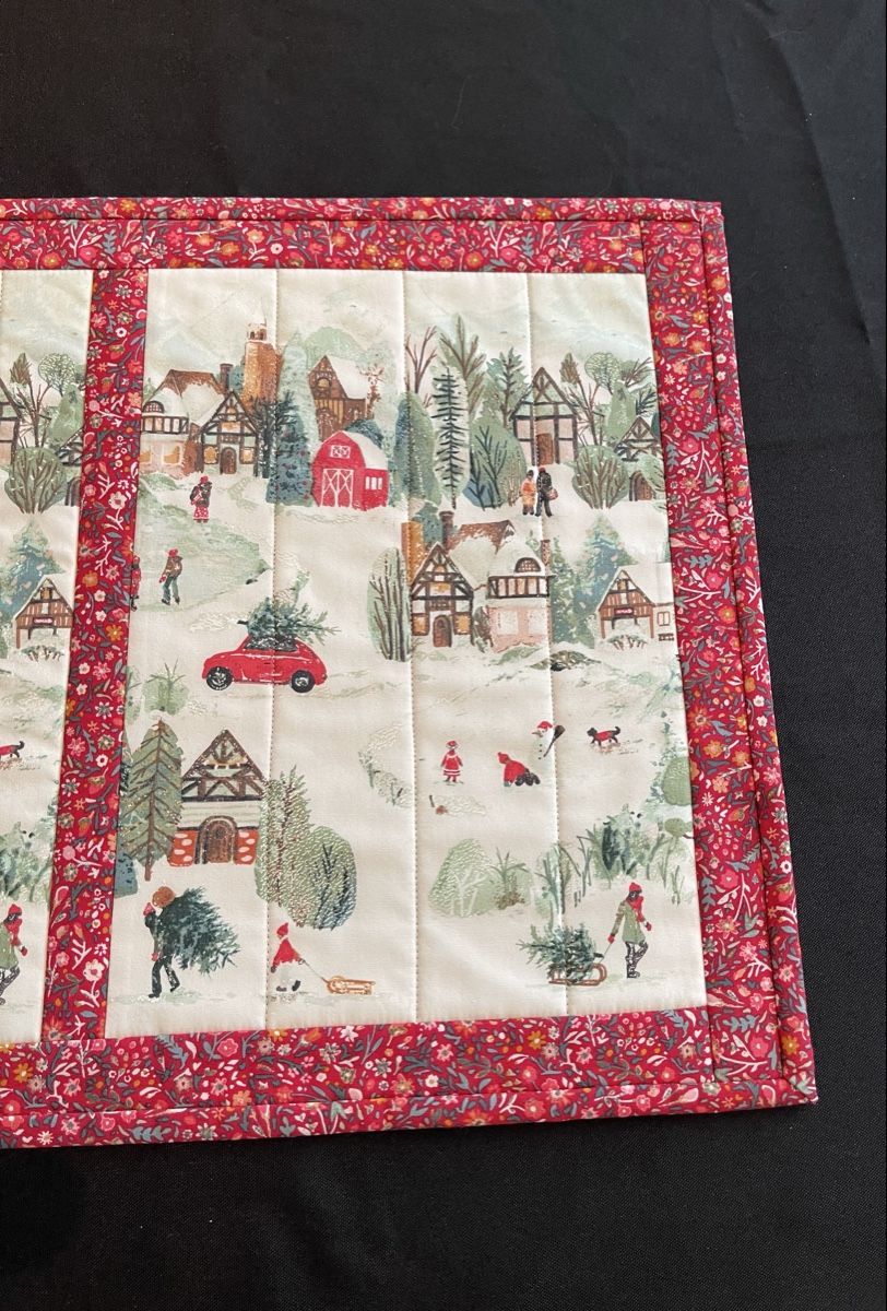 Alle Dekorationen: Chemin de table de Noël patchwork  – Neu und originalverpackt aus La Chaux-de-Fonds von NathalieM07 2