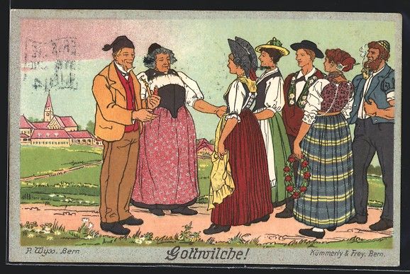 Cartoline postali: Bern, Schweizer Landesausstellung 1914,  – Usato da Berlin venduto da bartko-reher