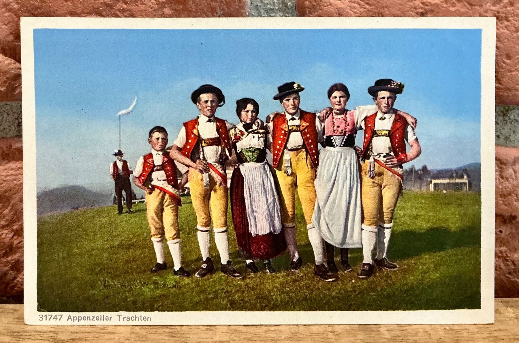 Ansichtskarten: Appenzeller Trachten - Gruppenbild – Gebraucht aus Root von ENGLAND-TREASURES