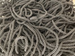 20 Meter Kordel, 6mm, Schwarz, NP Fr. 50.--