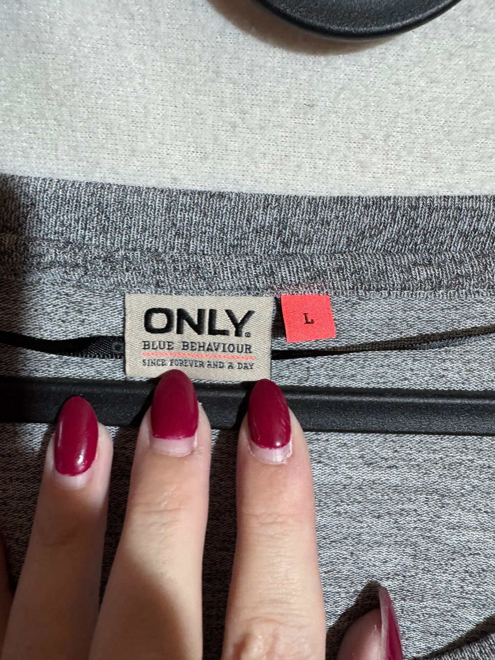 Only Vestiti: Graues Kleid von Only Gr. L – Usato da Grosswangen venduto da SALE_SALE_SALE 3