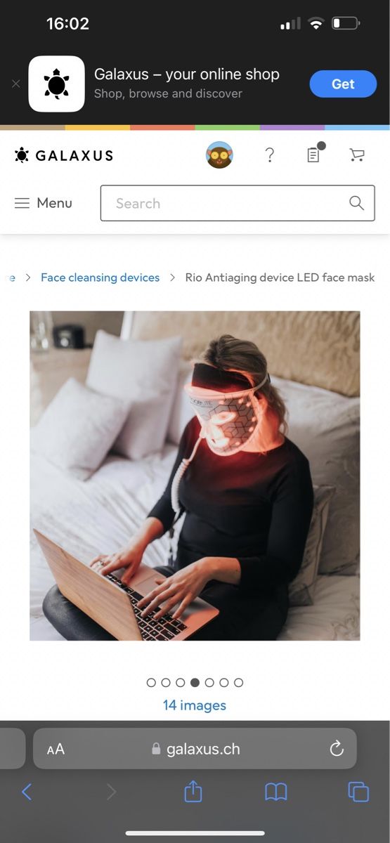 Protezione per viso e udito: Rio LED Gesichts- und Décolletage Masken – Usato da Wolfwil venduto da Vessie 4