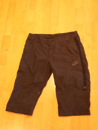 anthrazit Sommer Sport 3/4 Hose Damen  Nike Gr.40