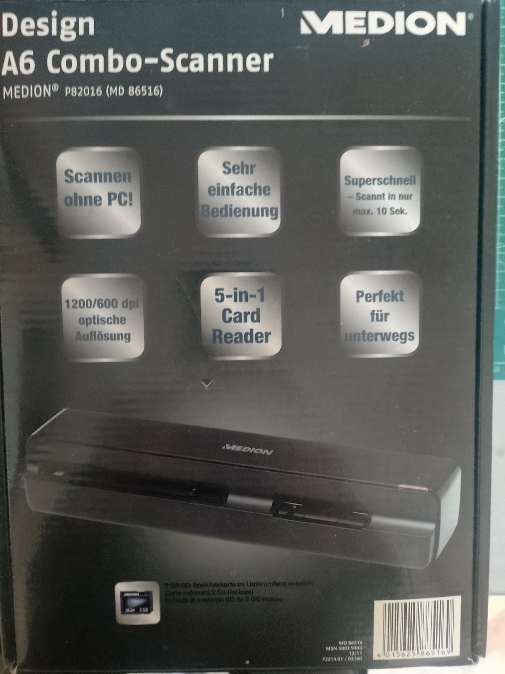 Scanneurs: Medion A6 Combo Scanner – Neuf (Voir description) à Möhlin par Marderli