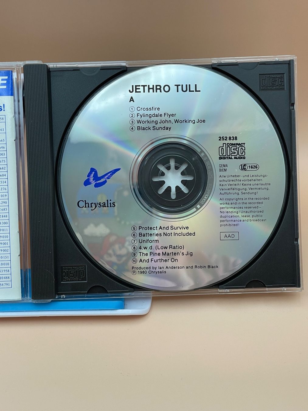 CD: Jethro Tull - A – Usato da Rüti ZH venduto da alumedien 2