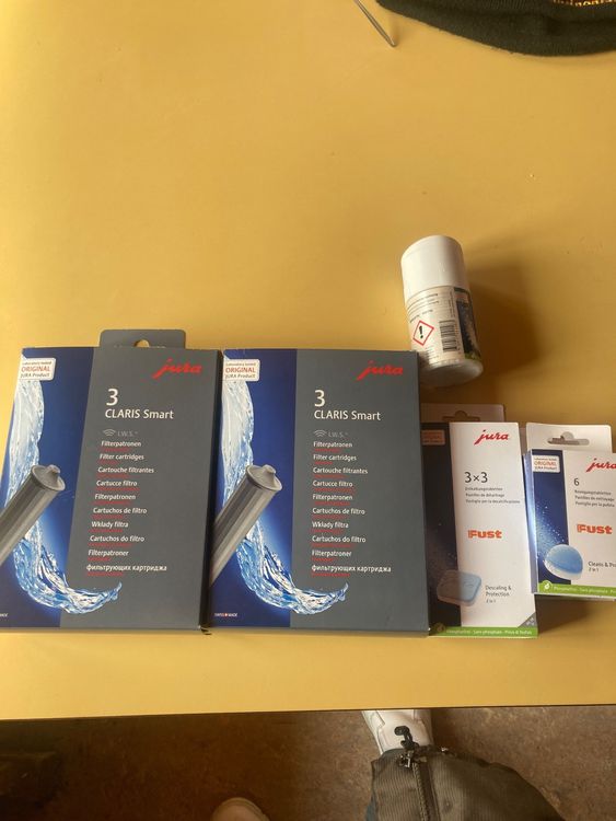 Jura Filterpatronen und Reinigungstabletten Kaufen auf Ricardo