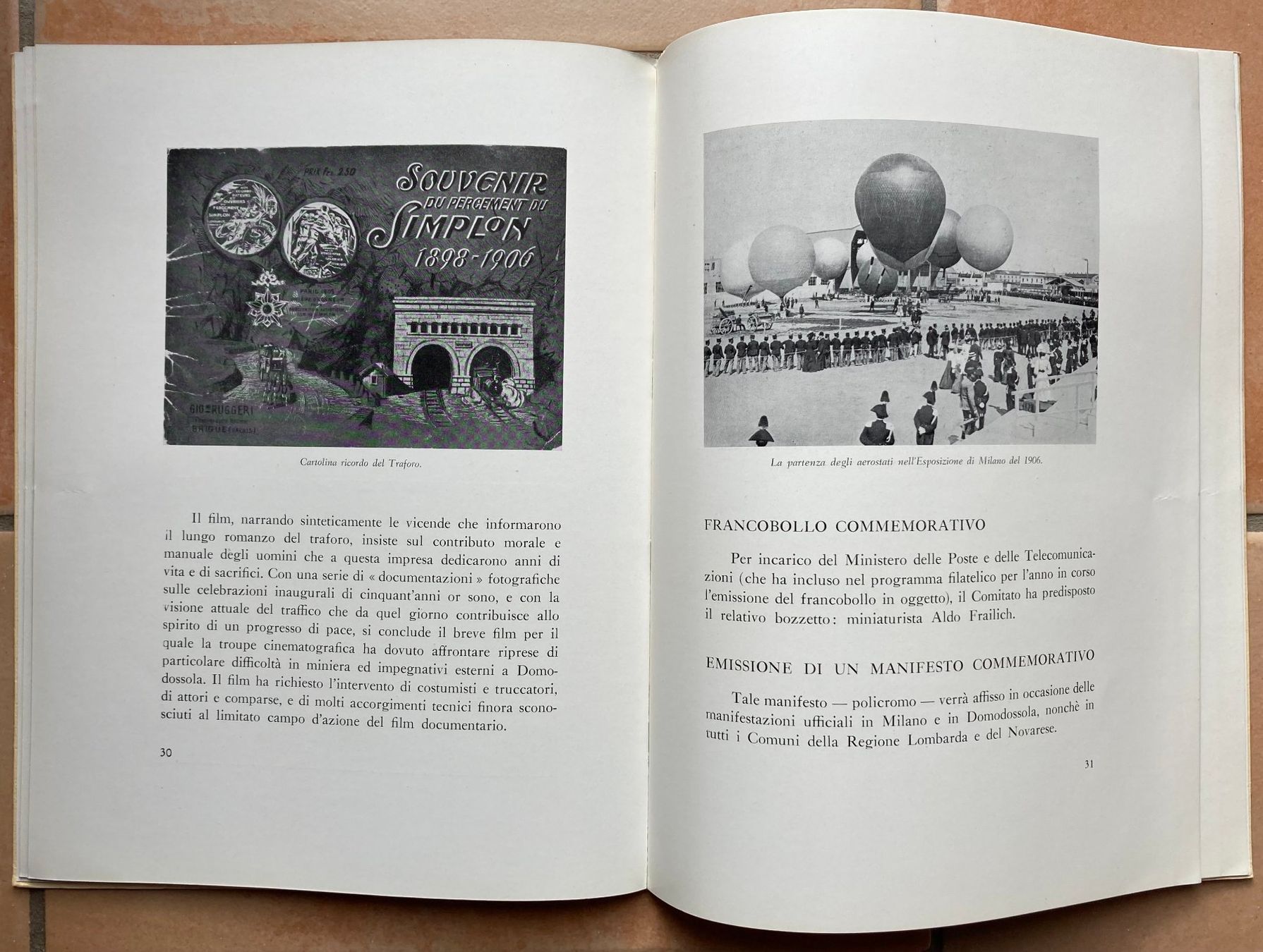 Bücher: Cinquantenario del traforo del Sempione – Gebraucht aus Versoix von Decapod 4