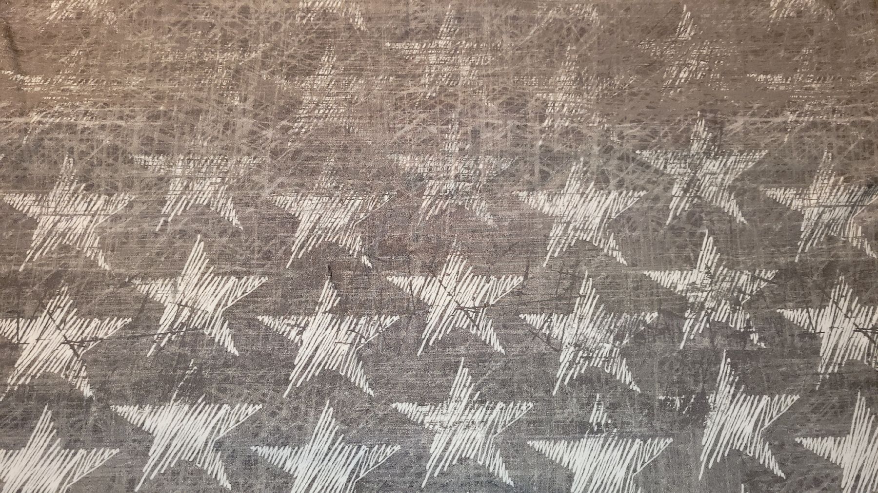 Tessuti: 2m Sweat Chalkstar grau – Nuovo (secondo la descrizione) da Madiswil venduto da fabrics 2