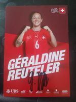 Geraldine Reuteler - handsignierte SFV Karte - ⚽🏆