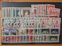 Cambodge Briefmarken gestempelt Zustand gem.Bild Karte A8