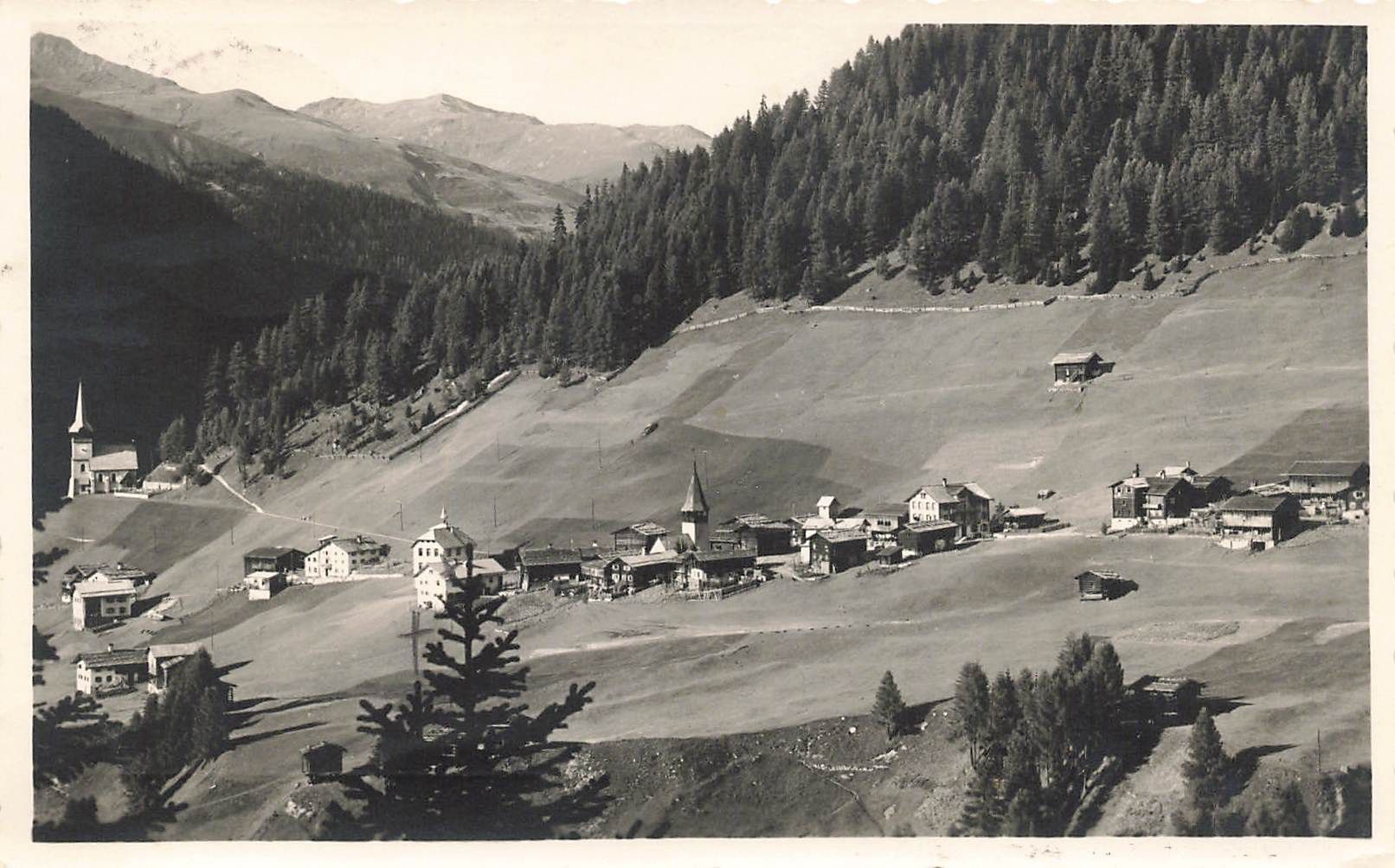 Cartoline postali: Monstein Davos – Usato da Biasca venduto da Blenio71