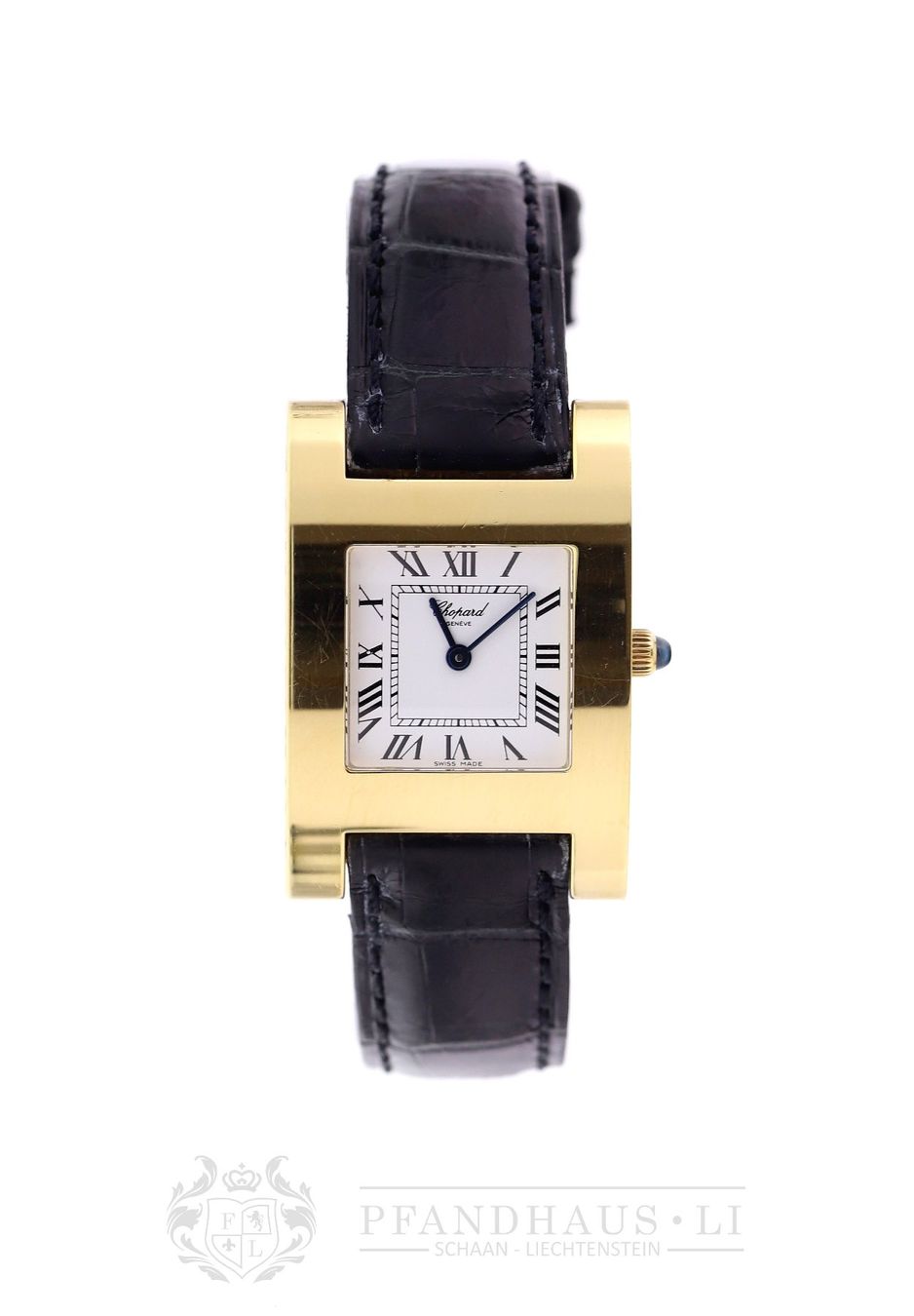 Chopard Uhren: CHOPARD TANK CLASSIC REF 12/705 18 KARAT GOLD – Gebraucht aus Schaan von Pfandhaus-LI