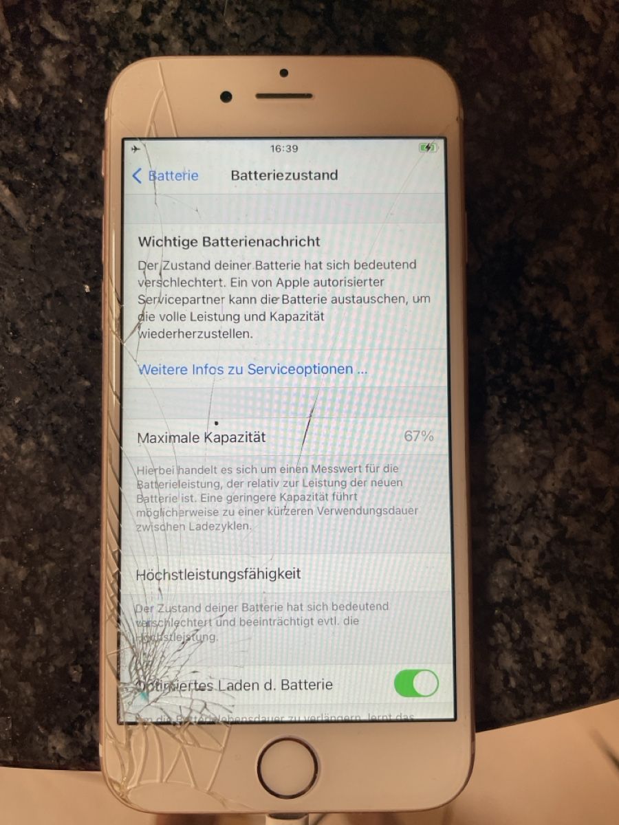 Apple Handys / Smartphones: iPhone 6s Rosegold – Gebraucht aus Zürich von Sagres_999 2